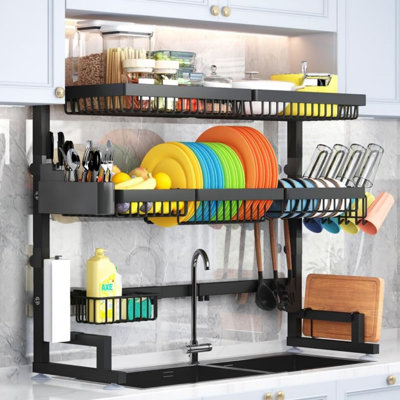 Adjustable Over The Sink Dish Rack