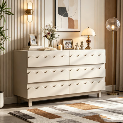 Commode 6 tiroirs 60 po
