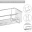 Panier de douche d'aspiration en acier inoxydable Danysha