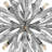 Vida 22" Thirteen-Light Modern Orb Hanging Chandelier w/ Crystal Accents