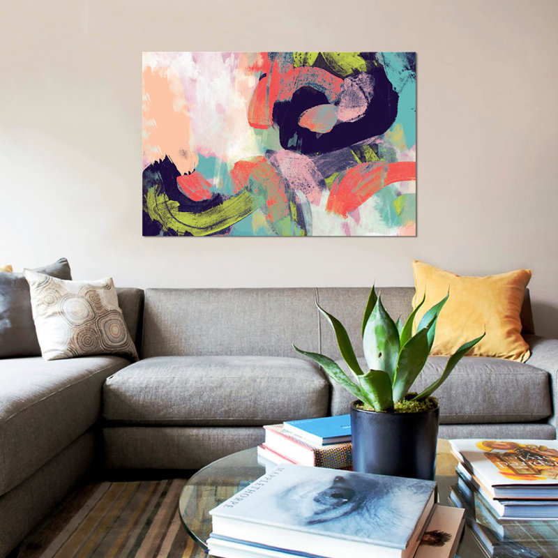 «Vibrant Spring II», reproduction sur toile, H 18 po x l 26 po x P 1,5 po, Toile tendue