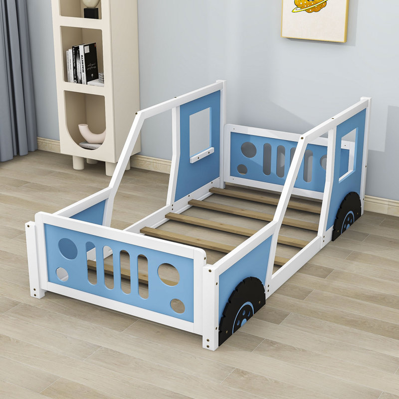 Lit plateforme Rhea par Mason & Marbles, Bleu