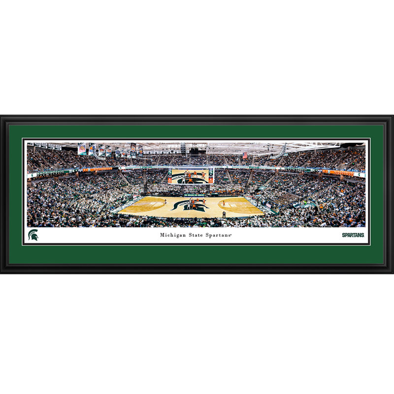 Michigan State Spartans Basketball - Cadre Deluxe, Encadré avec passe-partout double