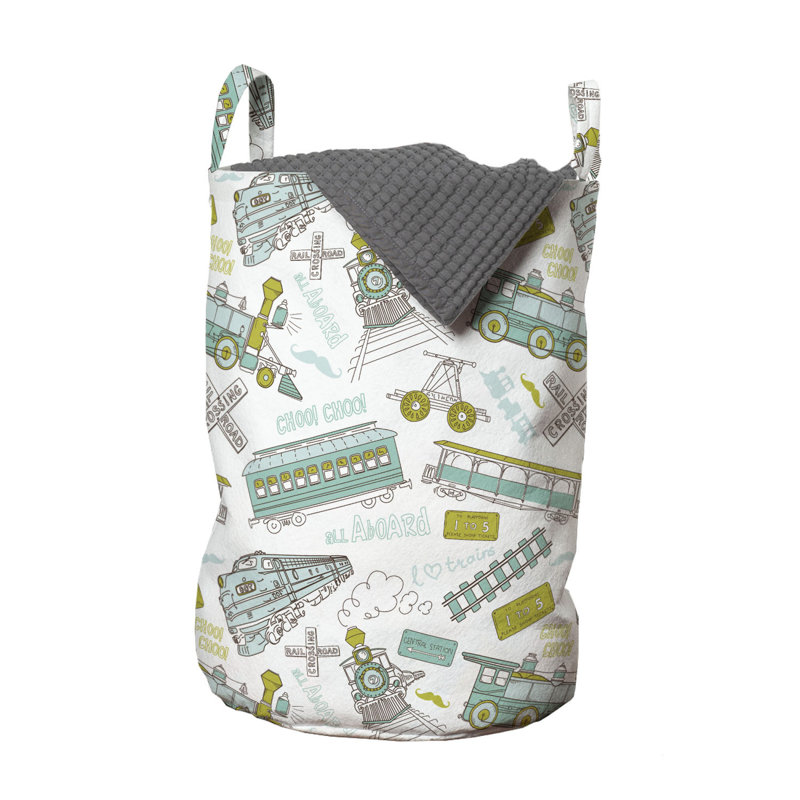 Fabric Laundry Bag with Handles