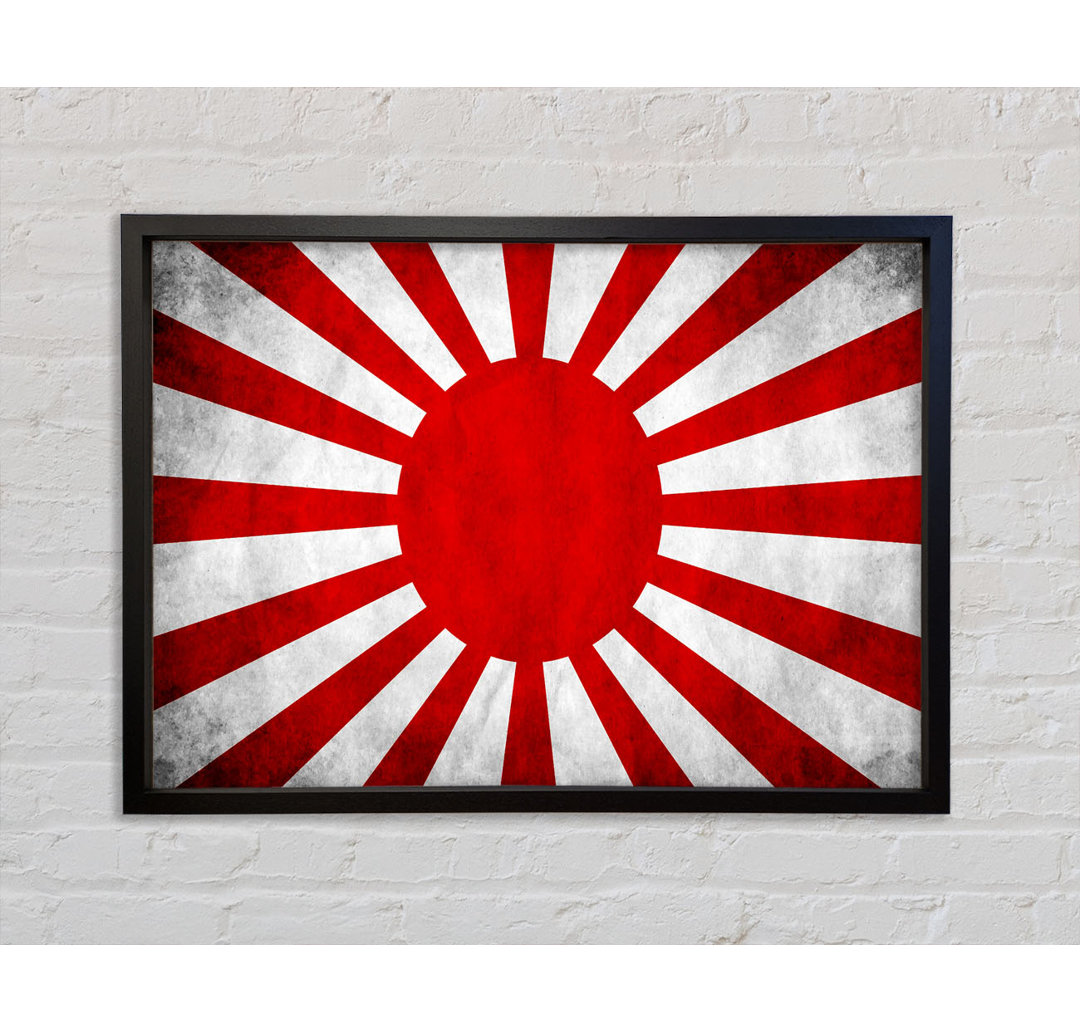 Japanische Kriegsflagge - Druck