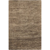 Urbana Hand Knotted Area Rug in Light Brown