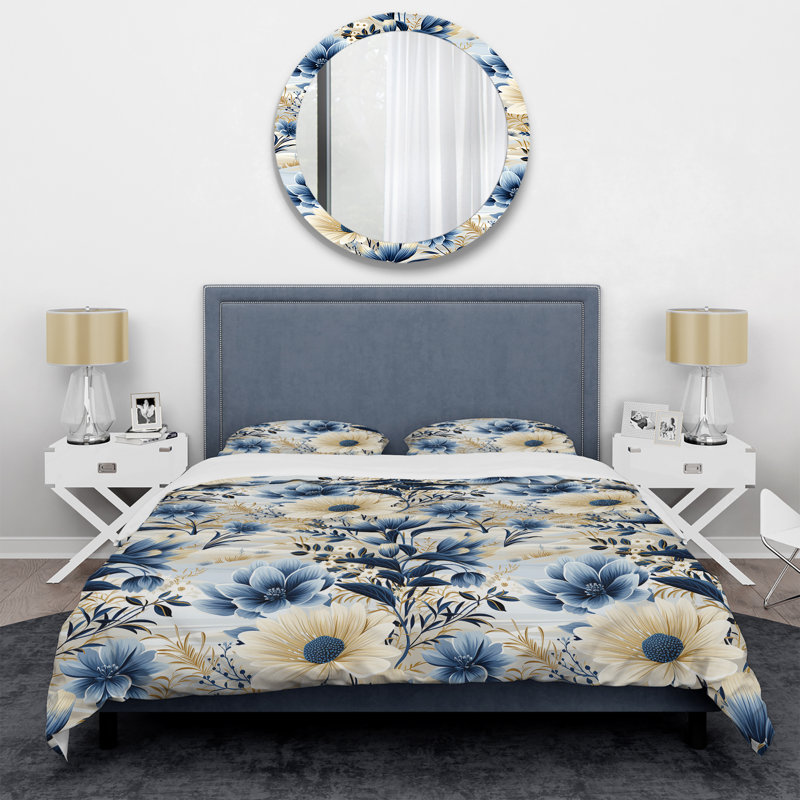 Ensemble de housse de couette Sandy, Housse de couette simple + 1 taie décorative stan