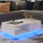 Kylianna Modern Coffee Table with LED Light-2087563234