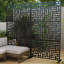 Panneau de clôture en métal 72,5 po x 47,5 po (ensemble de 2)