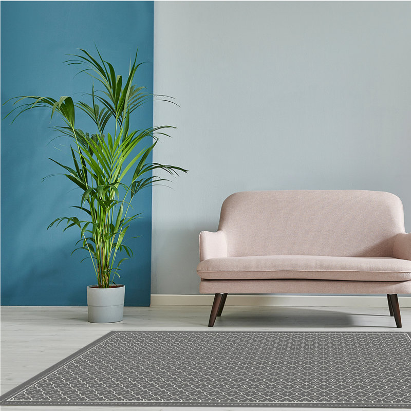 Davanti Vinyl Floor Mat - Mediterranean Collection, Rectangle 3' x 5'