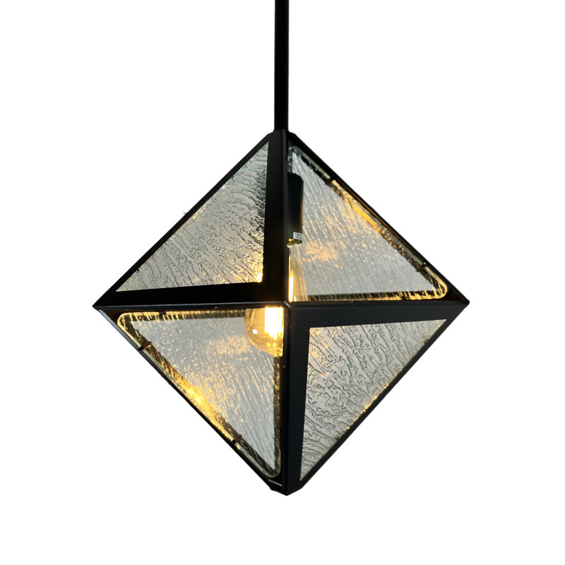 1 - Light Black Unique/Statement Pendant