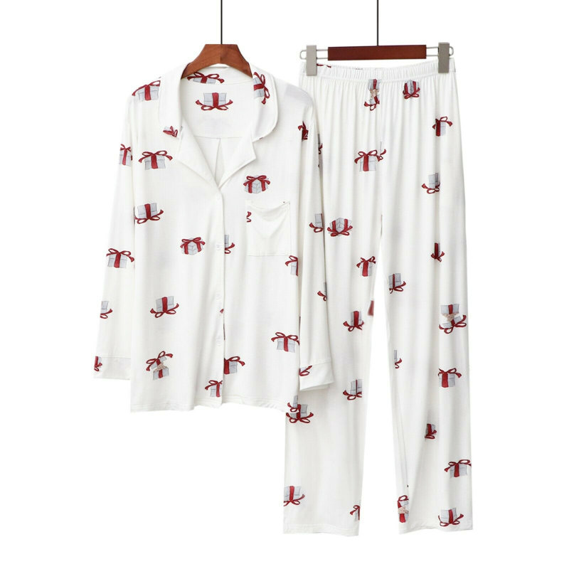 Cotton Blend Ankle Bathrobe with Pockets