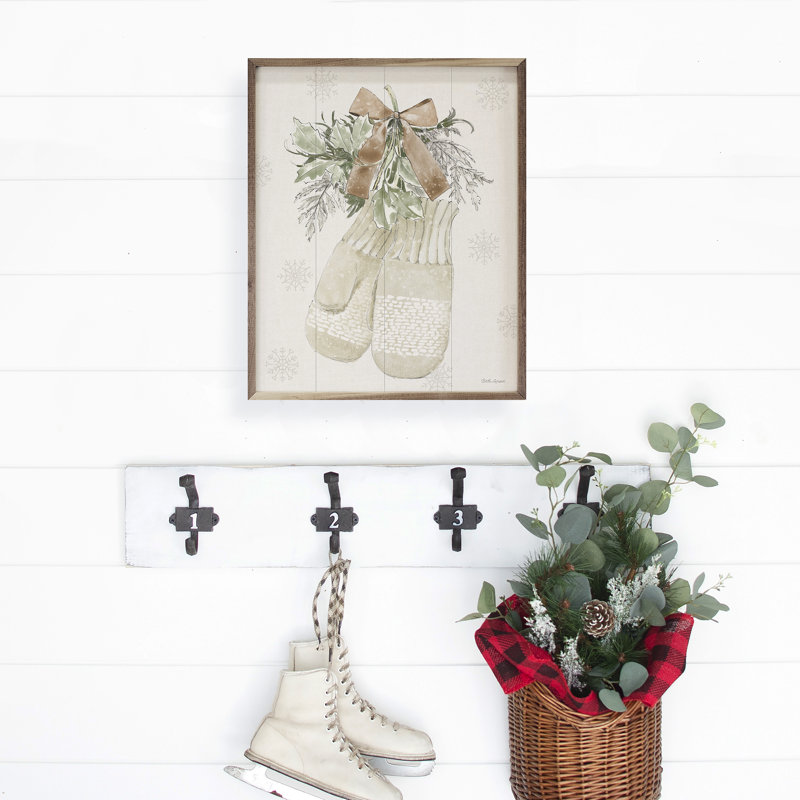 Simple Season V Mittens par Beth Grove, L 16 po x H 20 po