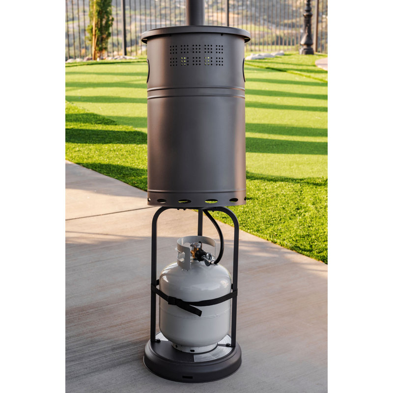 Henna Bronze 48,000 BTU Propane Patio Heater with Wheels