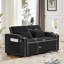 Foldable Bed In Black With Adjustable Back, , Ashtray, Swivel Phone Stand And 2 Soft Cushions Comfy-1171879085