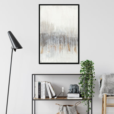 Neutral Wave I by Jennifer Goldberger - Painting