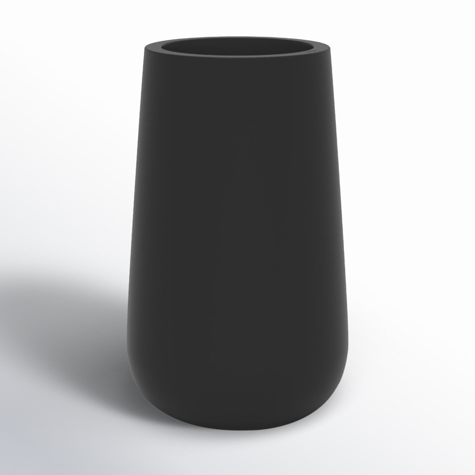 Kisha Pot Planter, Black