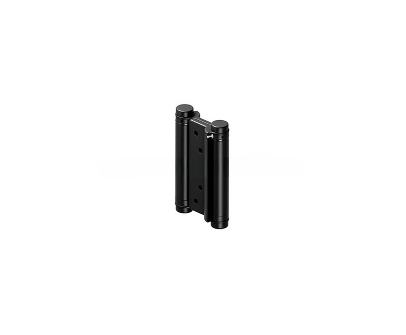 Charnière double à double action DASHS4U19 DASHS de Deltana (chacune) - 4 po, 5 po et 6 po de hauteur, Noir