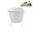 57.5'' x 29.5'' Soaking Acrylic Bathtub-83636146-90752935