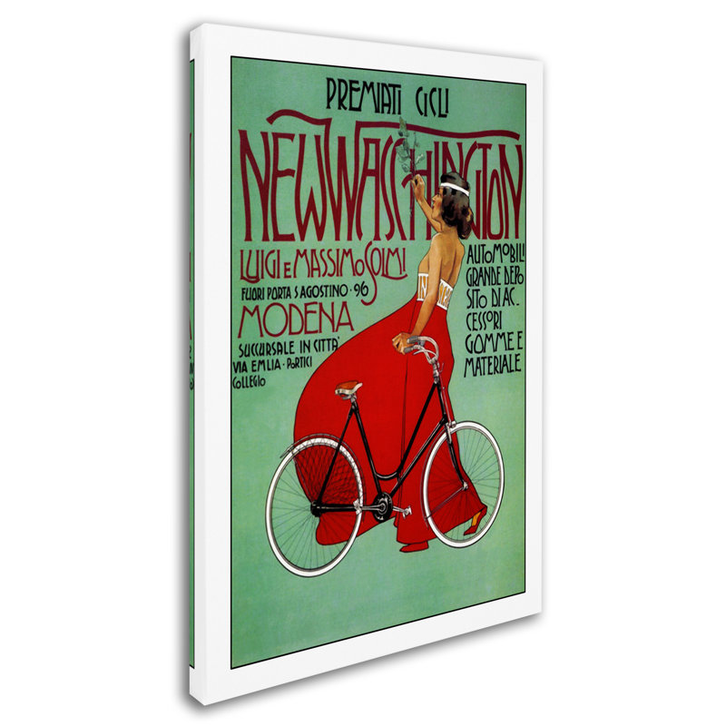 « ad wheels 16 », reproduction d’impression sur toile tendue, H 19 po x l 12 po