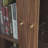 Light luxury unique design bookcase