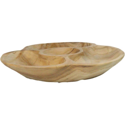 Plateau de service 4 pièces Rustic Live Edge