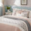Ensemble de courtepointe en coton 6 pièces-115820669-115820668
