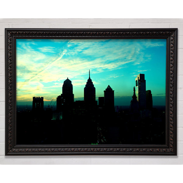 Frame Philadelphia Ebern Designs Philadelphia Usa - Single Picture Frame Print | Wayfair.co.uk