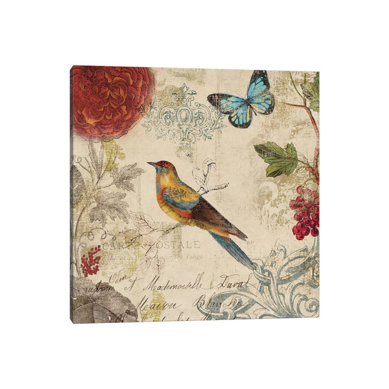 Nature's Rhapsody 1 Piece Wrapped Canvas Wall Art, 30.48 cm H x 30.48 cm W
