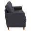Canapé à accoudoirs évasés 78 "-895040590