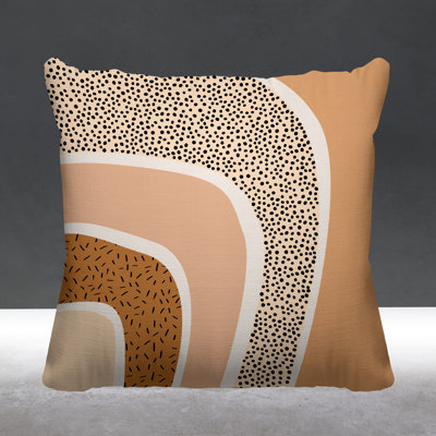 Abstract Throw Pillow