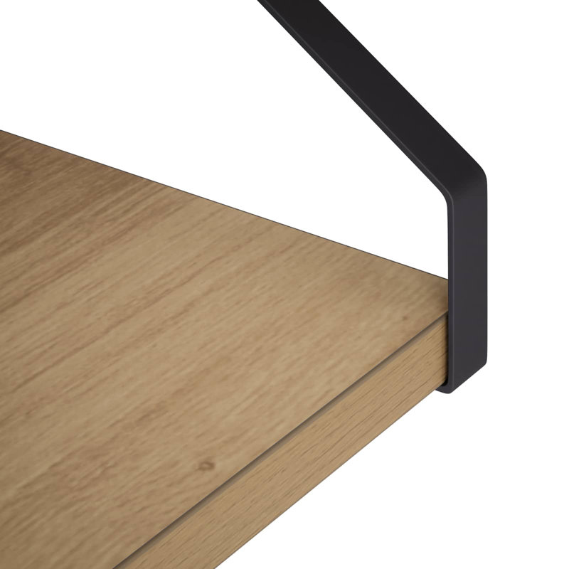 4 -Piece Steel Floating Shelf