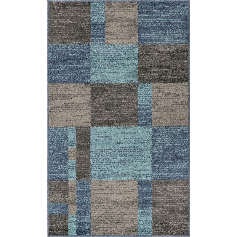 Eginhard Geometric Indoor Rug, Rectangle 3'3" x 5'3"