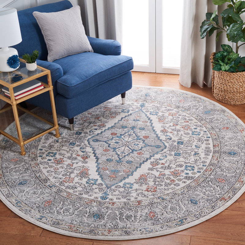 Tapis oriental Domenic 800 Performance, Rond 6 pi 7 po