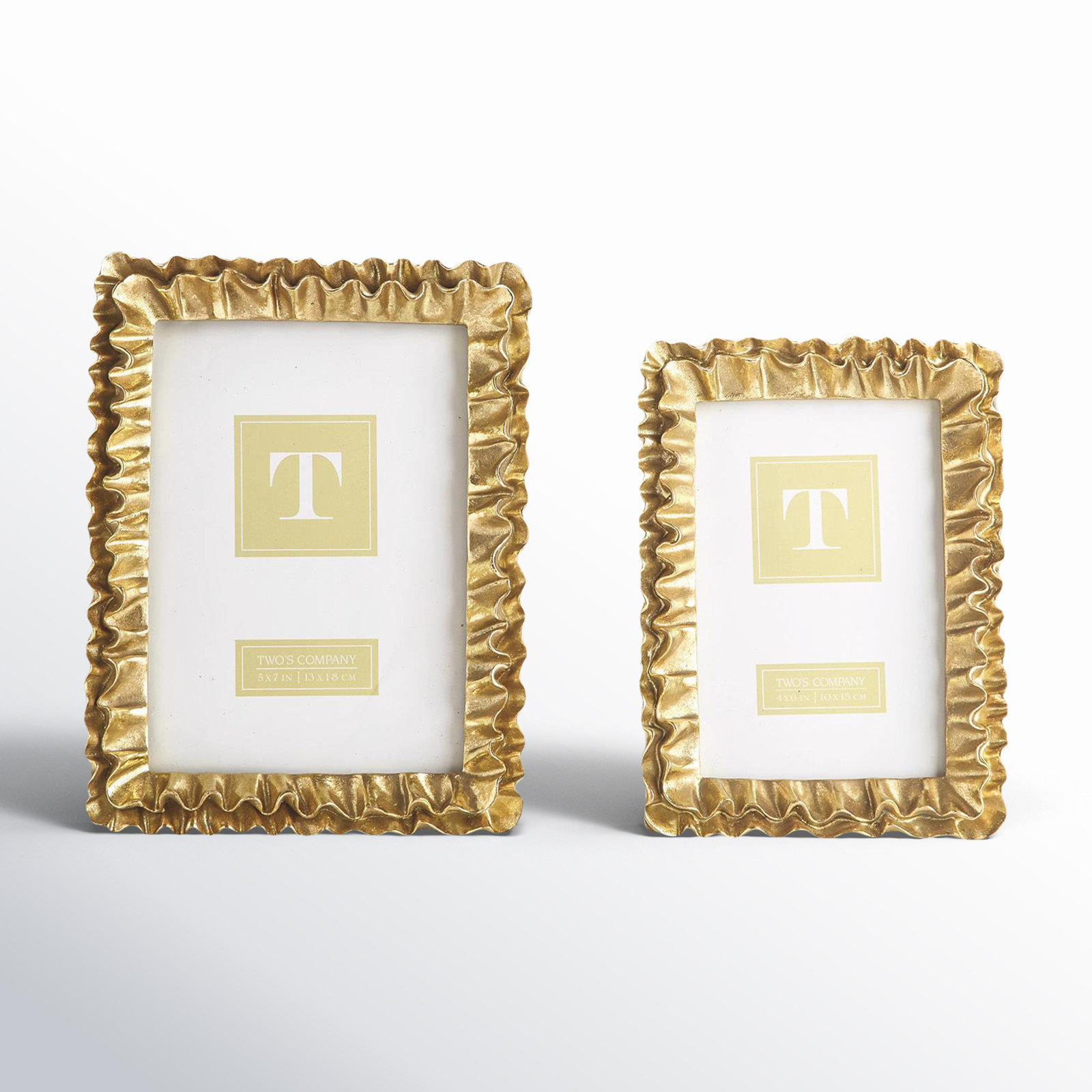 Birch Lane™ 2 Piece Ruffles Picture Frame Set & Reviews | Birch Lane