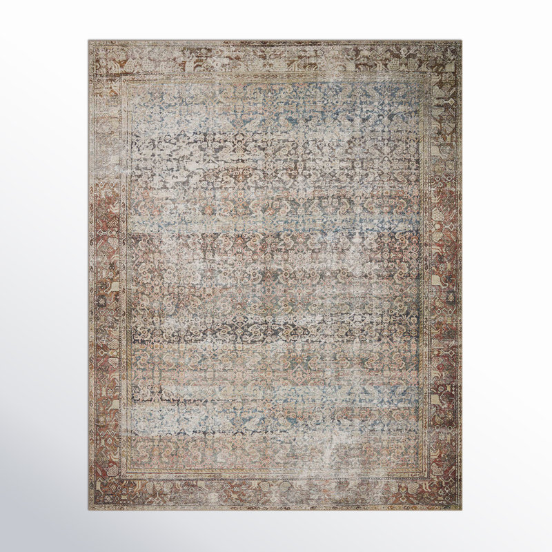 Tapis multicolore Amber Lewis x Loloi Georgie, Rectangle 2 pi x 5 pi