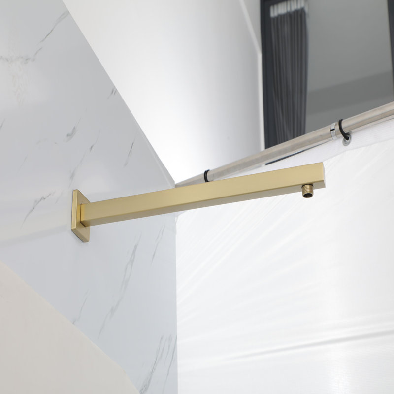 Bras de douche mural 16 "avec bride Topcraft