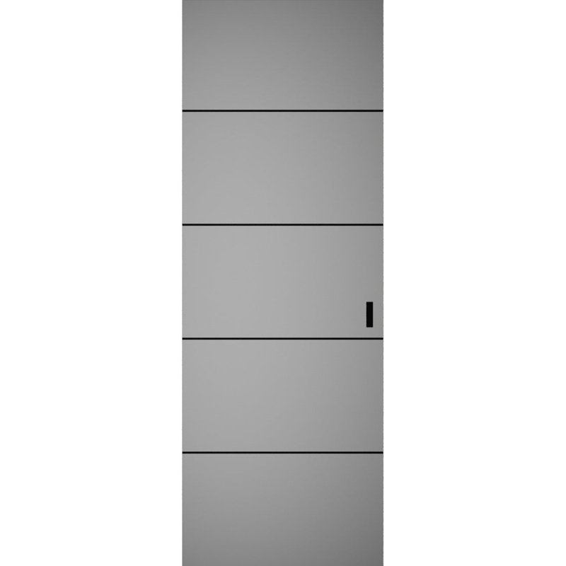 Grange cachée | Planum 0015 | Portes modernes robustes à finition affleurante | Ensemble coulissant Magic, 42 po x 84 po