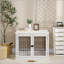 Mignonne et décorative, table de bout Pawhut-565100154