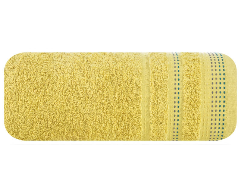 Hostnick Jacquard Hand Towel, Mustard