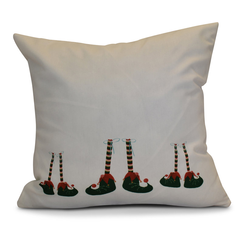 Housse de coussin d'extérieur carré Jump for Joy, 18 po x 18 po