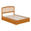 Lit plateforme en bois massif avec pieds de lit et tiroirs de rangement Lamari-1564004856-1564007328