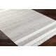 Bretson Striped Handmade Flatweave Recycled P.E.T. Area Rug in Taupe/Beige