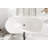 59 Inch Bathtub in Glossy White with Trim-105506885