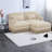 Deep Seat Modular Sofas, Chenille Modern Tassel Style For Home