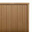 Tremolo Modern Linen Cabinet 2 Doors & 3 Drawers With Fluted Wood Fronts Accent for Bathroom Storage Organization-635778989