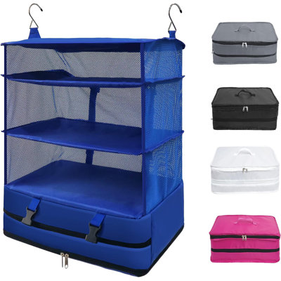 Rangement suspendu en tissu Alyciana