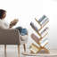 Dionisie 6-Tier Tree-Shape Bamboo Small Bookcases Book Organizer