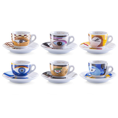 6-tlg. Espressotassen-Set Jagger