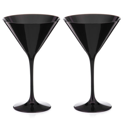 210ml Handmade Crystal Martini Glass Set